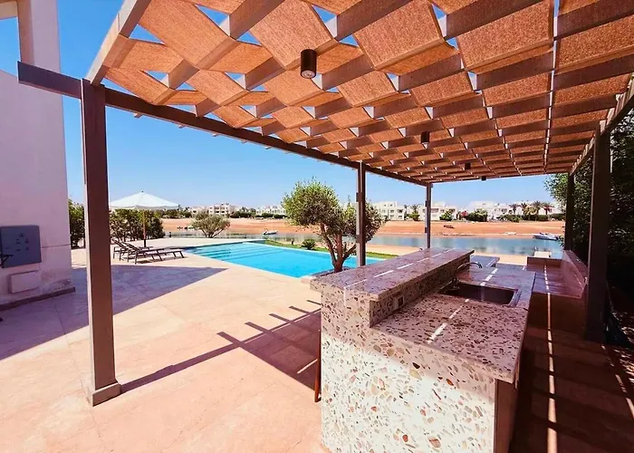 Luxury 3b @ Jubal El-gouna וילה *