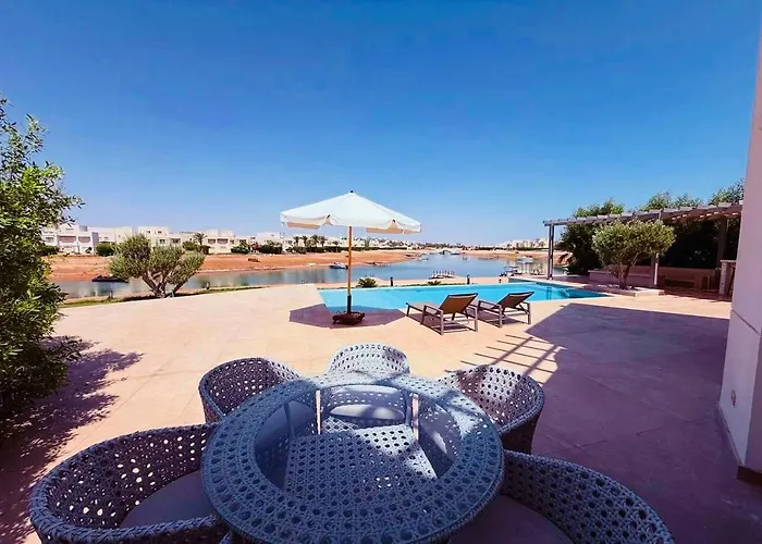 Luxury 3b @ Jubal El-gouna וילה *
